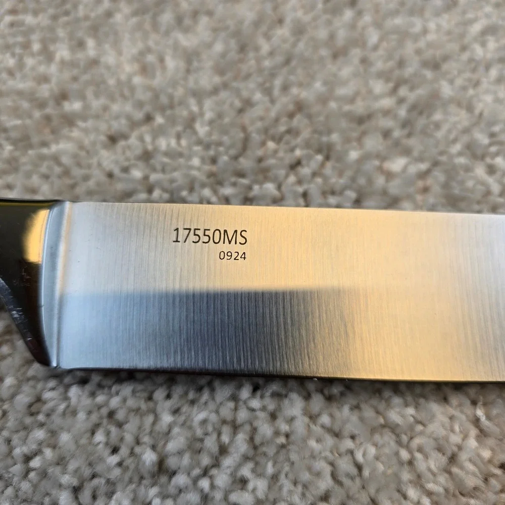 Cuisinart Slicing Knife White Stainless Steel Triple Rivet C77WTR15P-8SL